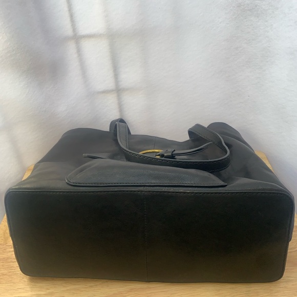 Frye Madison Leather Black Tote - Picture 4 of 9